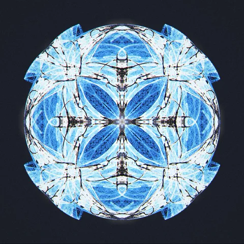 A procedural composition from Ostensoria, part of Engines.